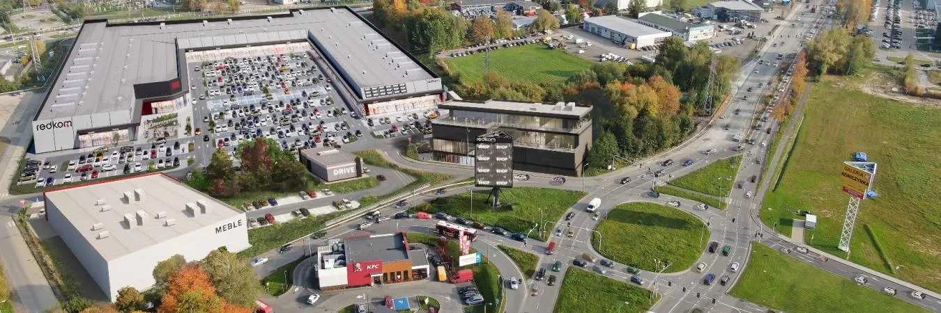 Bielsko-Biała – Comfy Park Bielik: widok obiektu