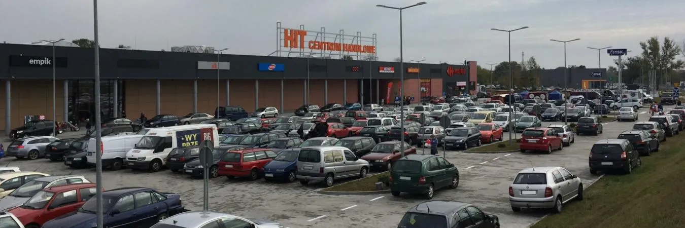 Nowy Dwór Mazowiecki – Galeria Hit: widok obiektu
