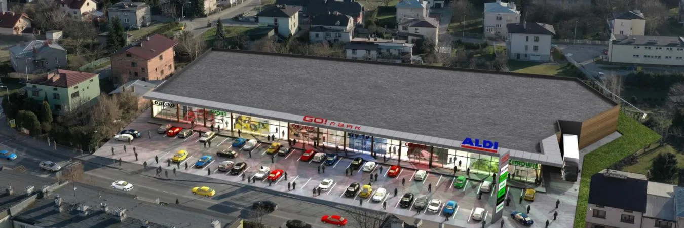 Gorlice – Go! Park: widok obiektu