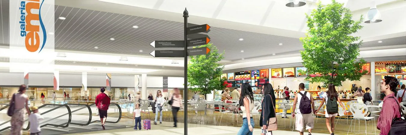 Koszalin – Galeria Emka: widok obiektu