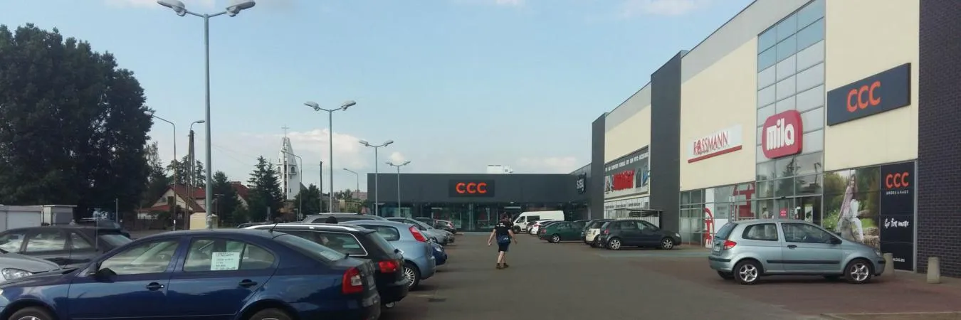 Wągrowiec – Park Handlowy: widok obiektu