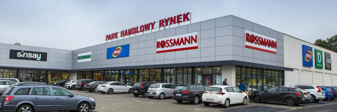 Zawiercie – Park Handlowy Rynek: widok obiektu